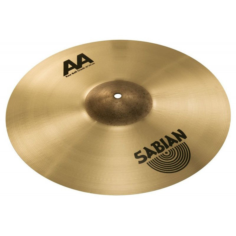 Sabian 2160772B - 16'' AA Raw Bell Crash Brilliant Finish