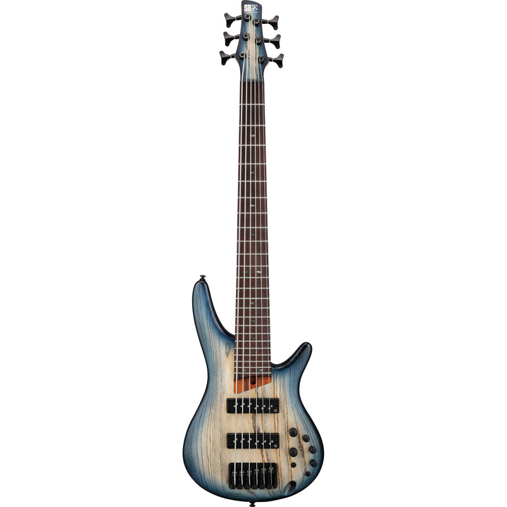 Ibanez SR Standard 6-String Electric Bass (Cosmic Blue Starburst Flat) SR606ECTF