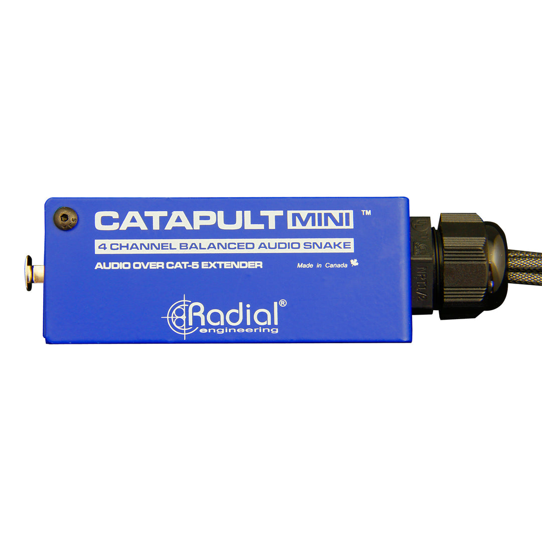 Radial Catapult Mini RX 4-Channel Cat 5 Audio Snake