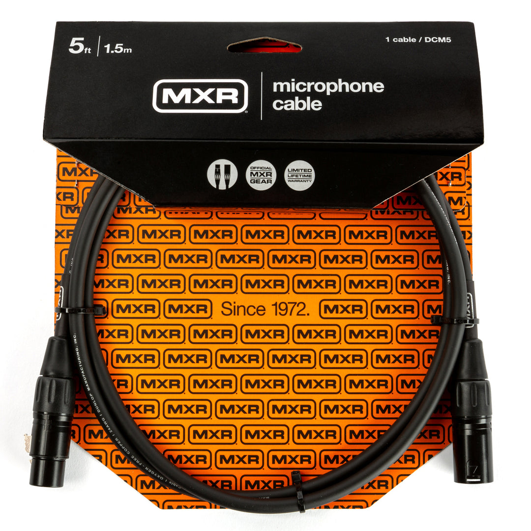 MXR DCM5 Microphone Cable - 5'