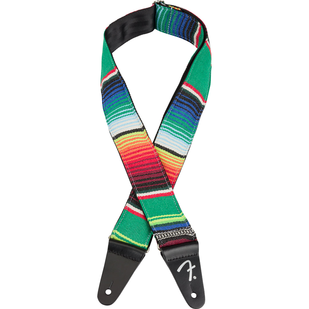 Fender Serape 2” Guitar Strap - Green Multi
