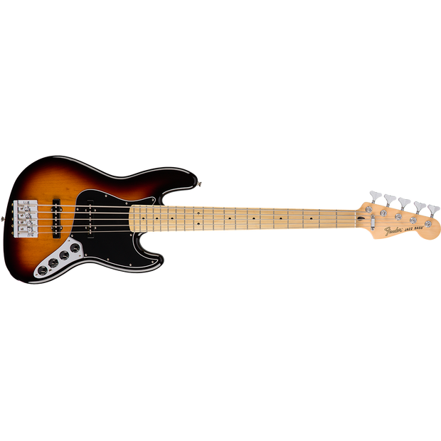 Fender Deluxe Active Jazz Bass V 5-String Electric Bass Guitar - 3-Color  Sunburst