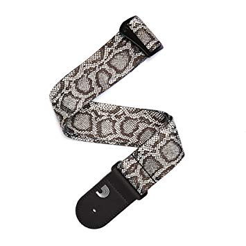D'Addario 50H10 - 50MM STRAP - SNAKE SKIN