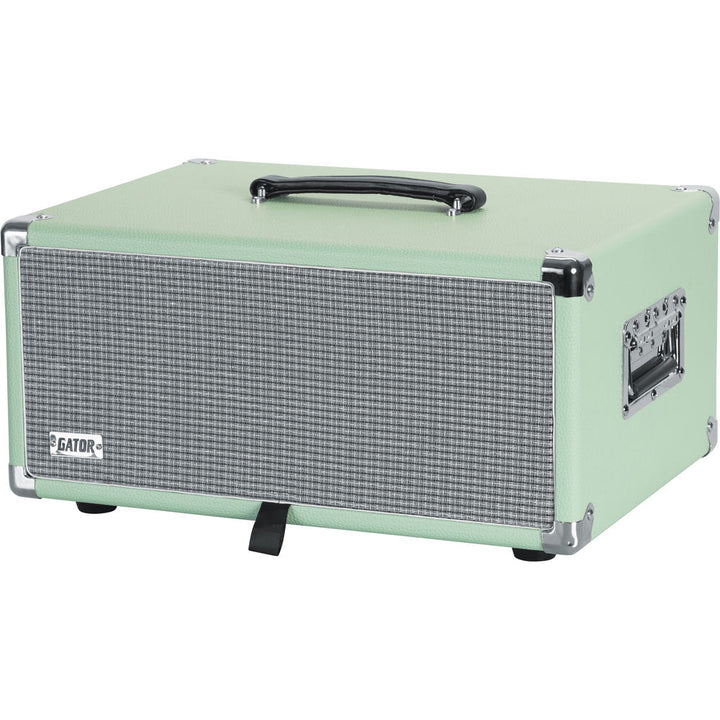 Gator Vintage Amp Vibe Rack Case (4U) - Seafoam Green