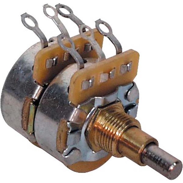 Fender Concentric 250K-500K Solid Shaft Potentiometer -