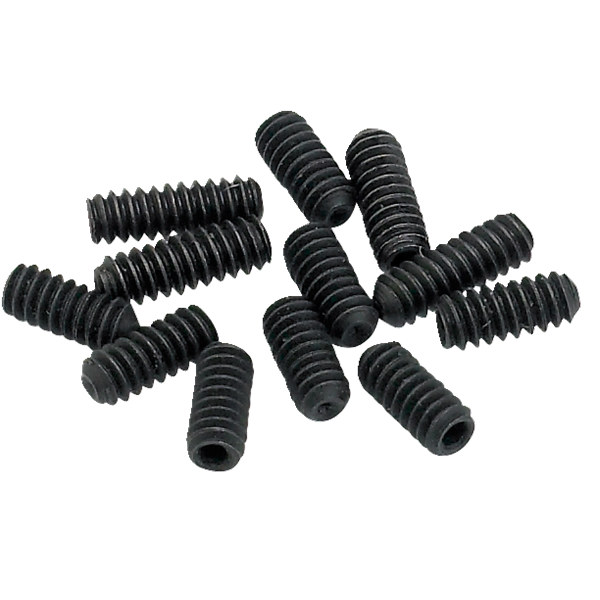 Fender American Series Bridge Saddle Height Adjustment Screws (12) - Black