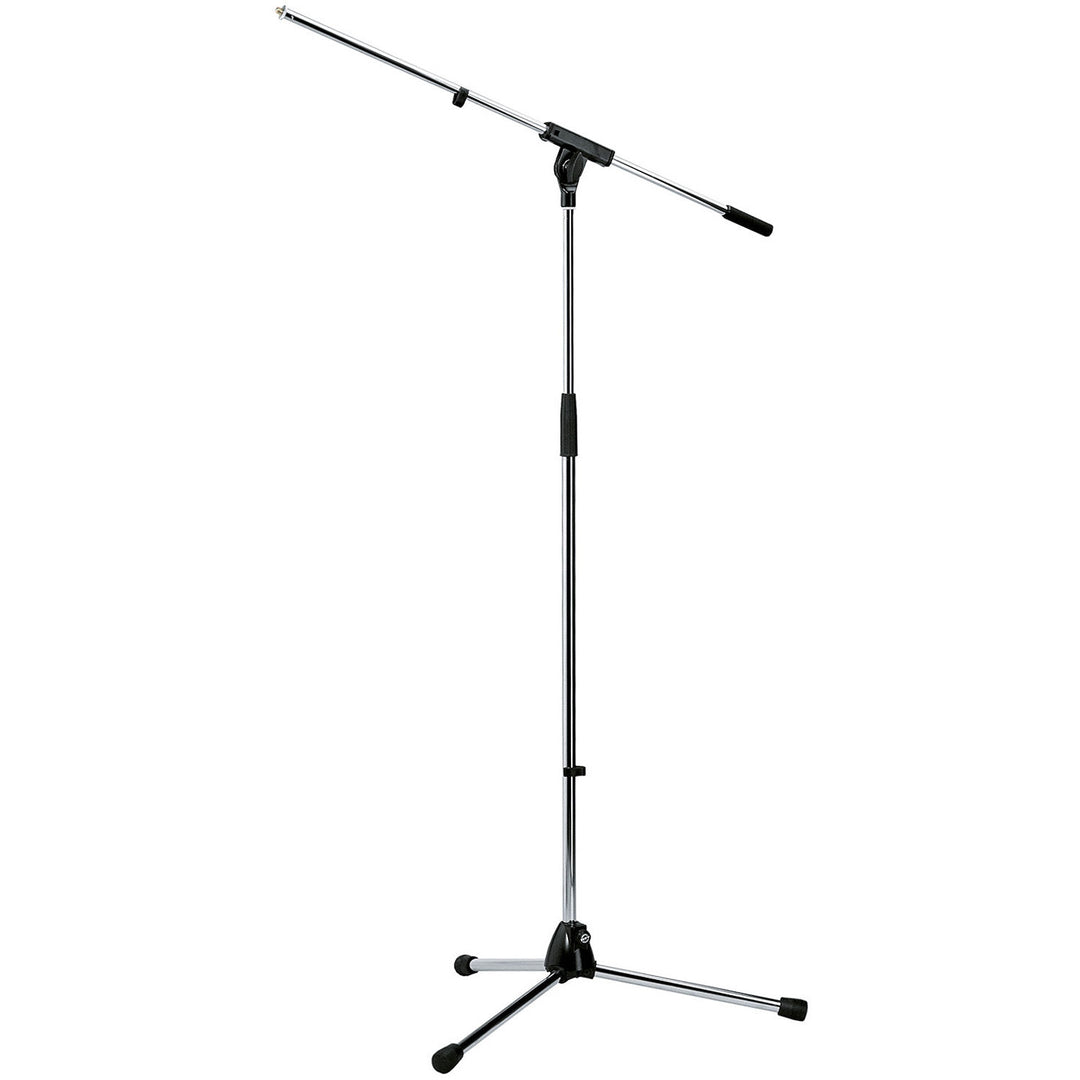 K&M 210/6 Microphone Boom Stand (Chrome)