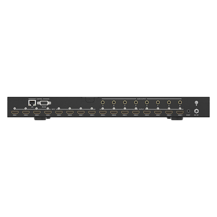 BZBGEAR - 8X8 HDMI 18Gbps Matrix with Audio De-Embedded