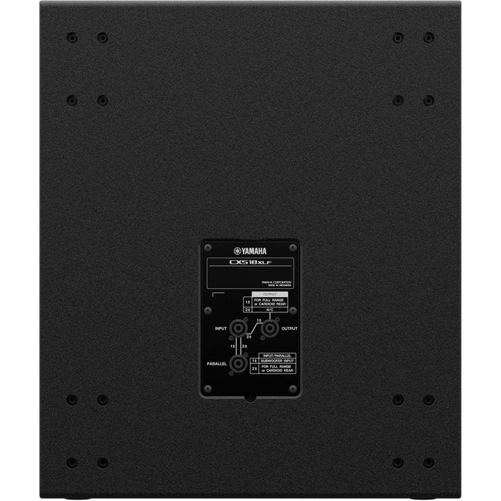 Yamaha CXS18XLF Passive Subwoofer 1000-Watts 18” - Black