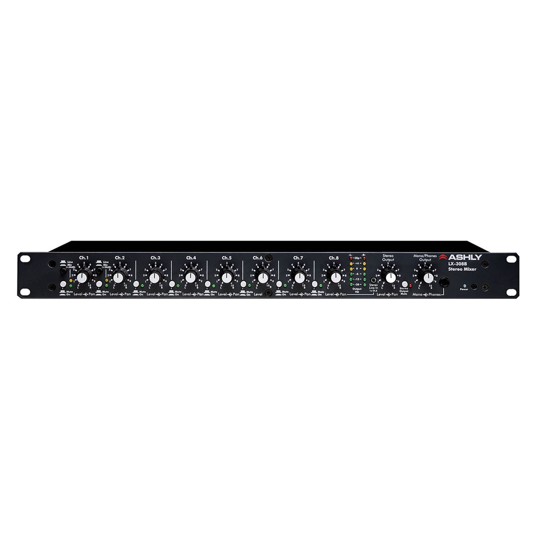 Ashly LX308B 8-input stereo line mixer