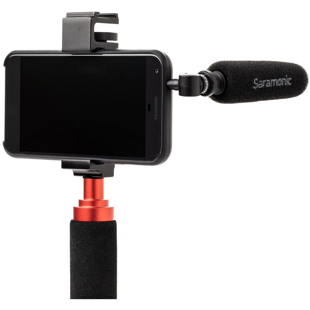 Saramonic SmartMic5S Mini Shotgun Microphone for Smartphones, Tablets, Laptops