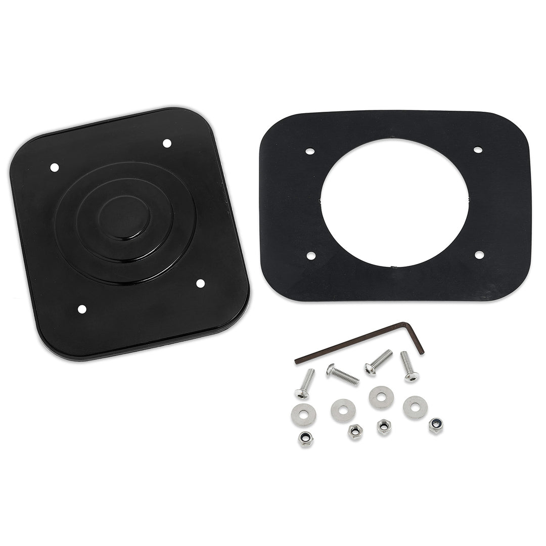 PDP PDAXBDMPLATE-BL Bass Drum Mount Hole Cover Plate - Black