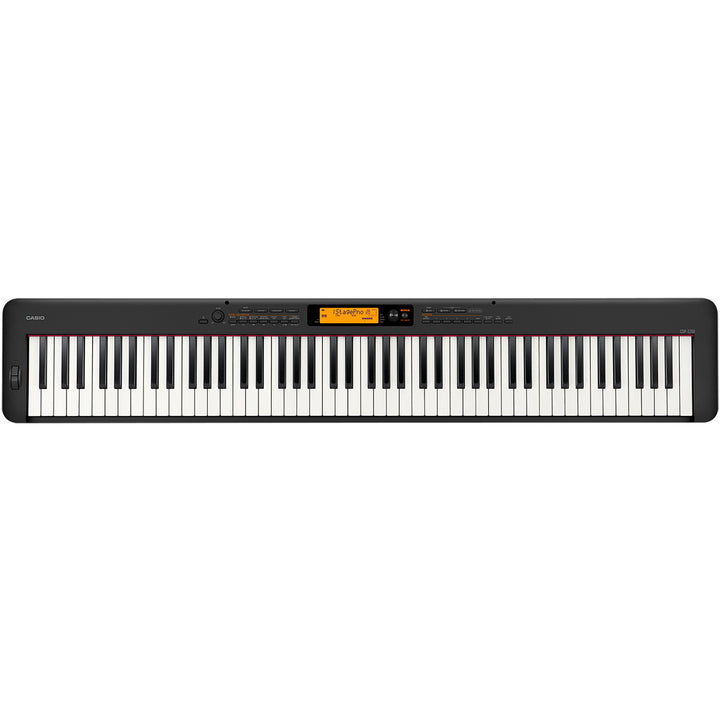 Casio CDP-S350 Compact 88-Key Digital Piano w/ 700 Tones & Scaled Action - Black