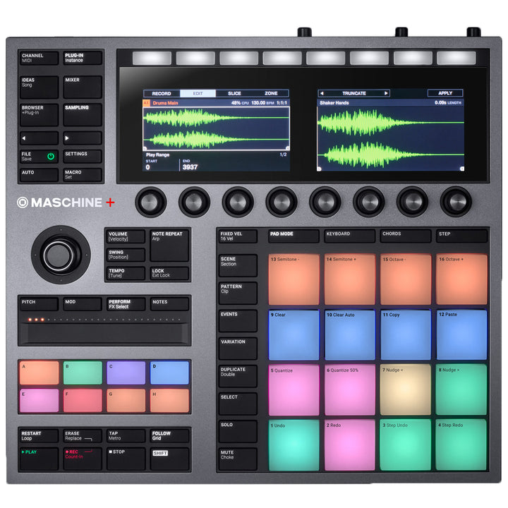 Native Instruments MASCHINE+ Standalone Production and Performance Instrument