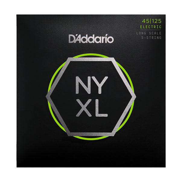 D'Addario NYXL45125 - SET BASS NYXL 45-125 LONG 5STR