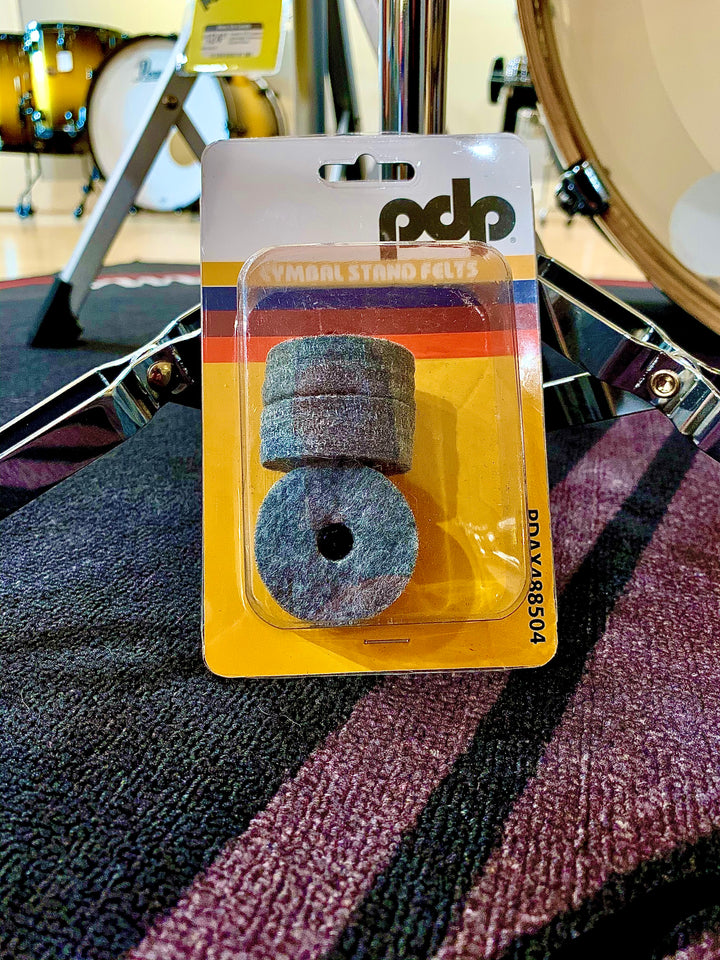 PDP PDAX488504 Cymbal Felts w/ Short Profile (4-Pack) - Black