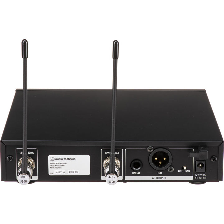 Audio-Technica ATW-3211/831 3000 Series Wireless Cardioid Lavalier Microphone System (EE1: 530 to 590 MHz)