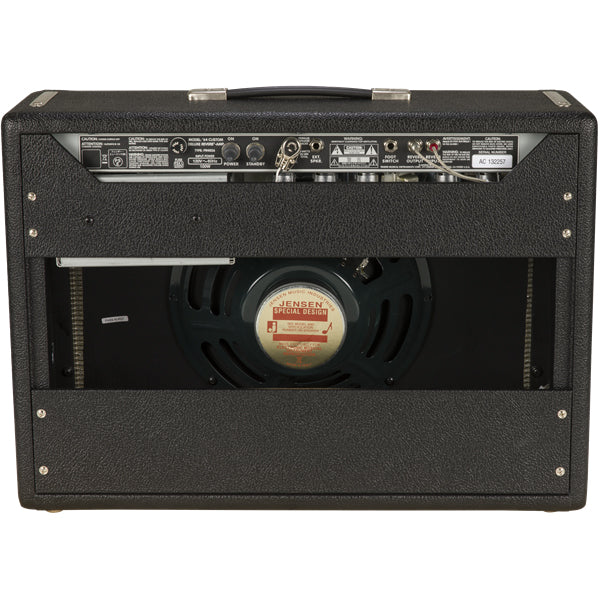 Fender '64 Custom Deluxe Reverb Guitar Combo Amplifier - Black & Silver