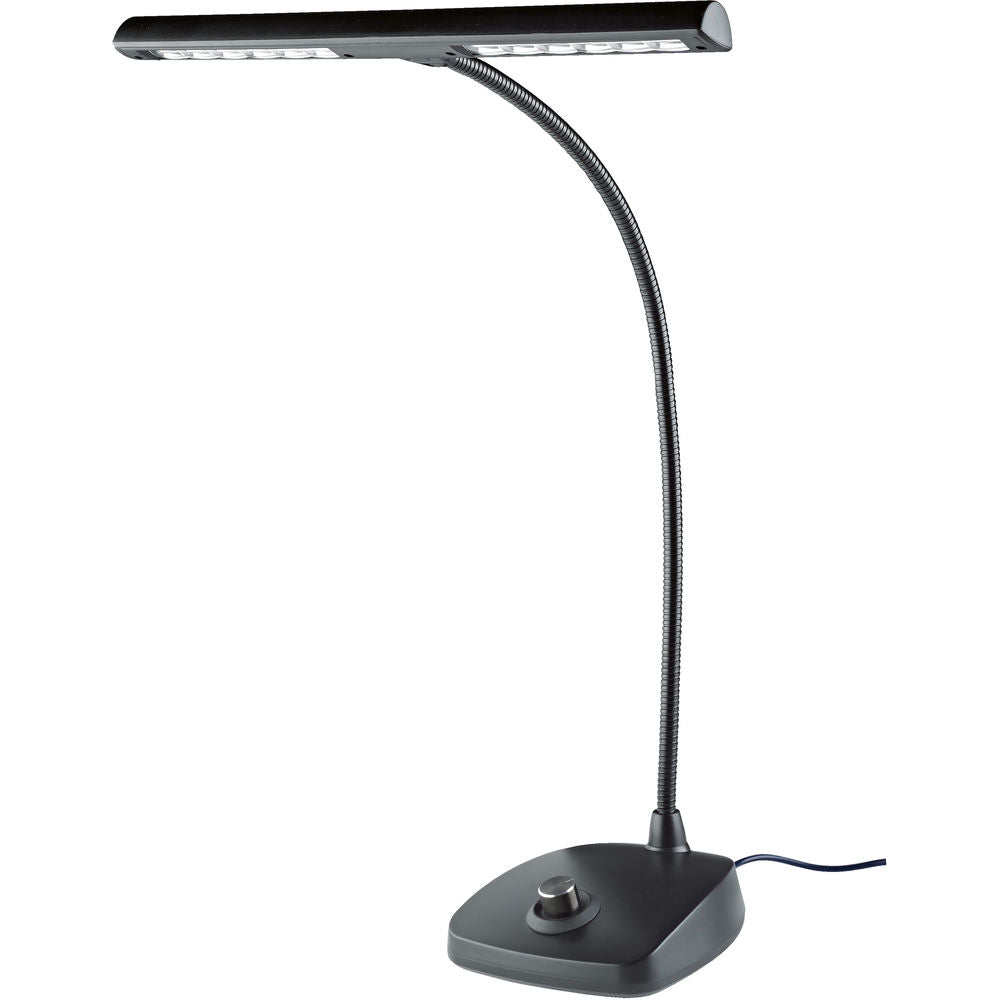 K&M 12298 LED Piano Lamp - Black