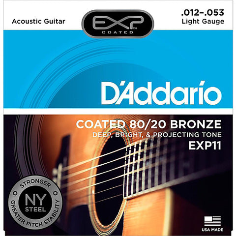 D'Addario EXP11 - SET ACOUS EXP 80/20 LITE