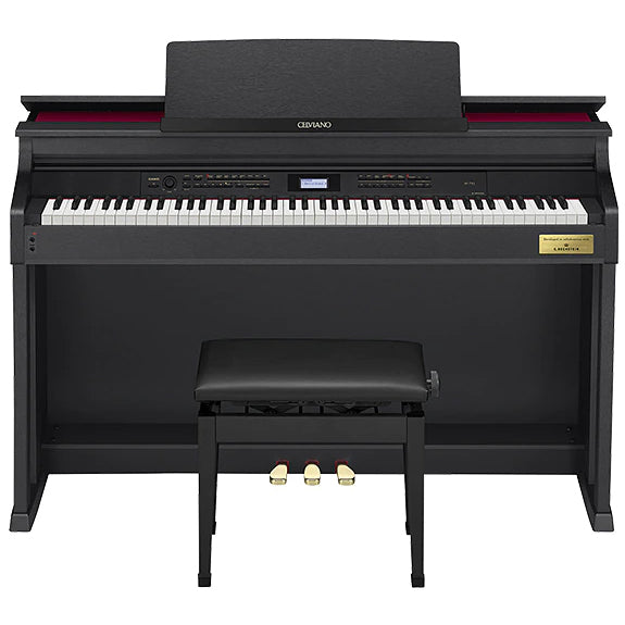 Casio AP-710 Celviano 88-Key Digital Piano w/ Cabinet & Bench - Black