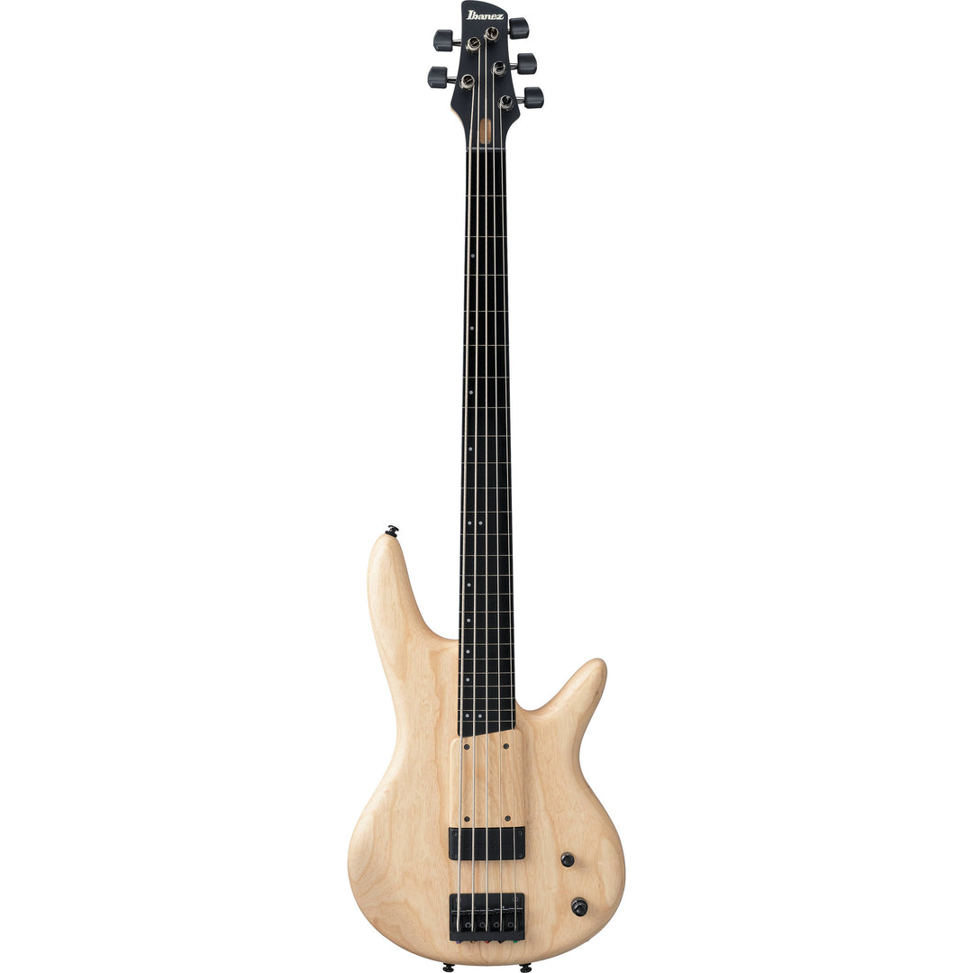 Ibanez GWB1005NTF Gary Willis Signature 5-String Electric Bass w/Case - Natural Flat