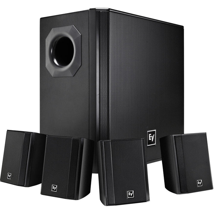 Electro-Voice EVID-S44 - Compact Speaker System w/ Sub (Black)
