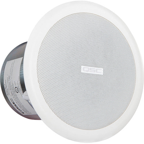 QSC AcousticCoverage Series AC-C4T 4'' Ceiling-Mount Loudspeakers (Pair)