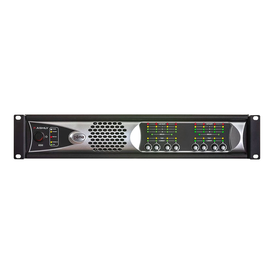 Ashly pema 8250.70 8x8 Processor+8ch Amp (250w/ch@70V)