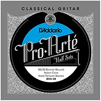 D'Addario BNH-3B - 1/2 SET CLAS GTR BRZ COMP HARD