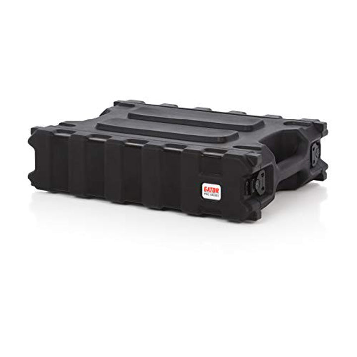 Gator G-PRO-2U-13 2 Space Rotationally Molded Rack Case, 13” Deep