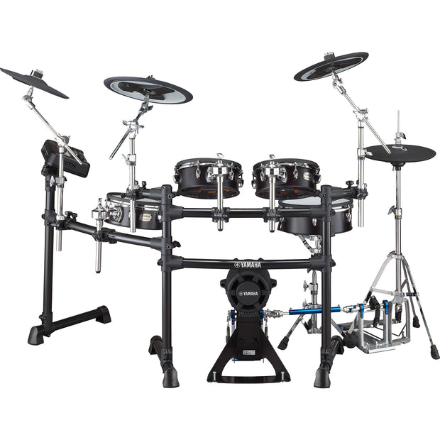Yamaha DTX8KXBF- Electronic Drum Kit w/ DTX-PRO, DTP8-X TCS Pads, DTC10 Cymbals and Hardware - Black Forest