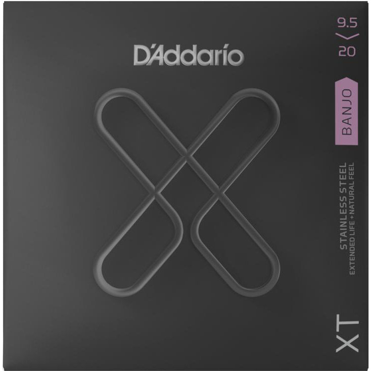 D'Addario XTJ09520 Set Banjo XT SS Custom Light