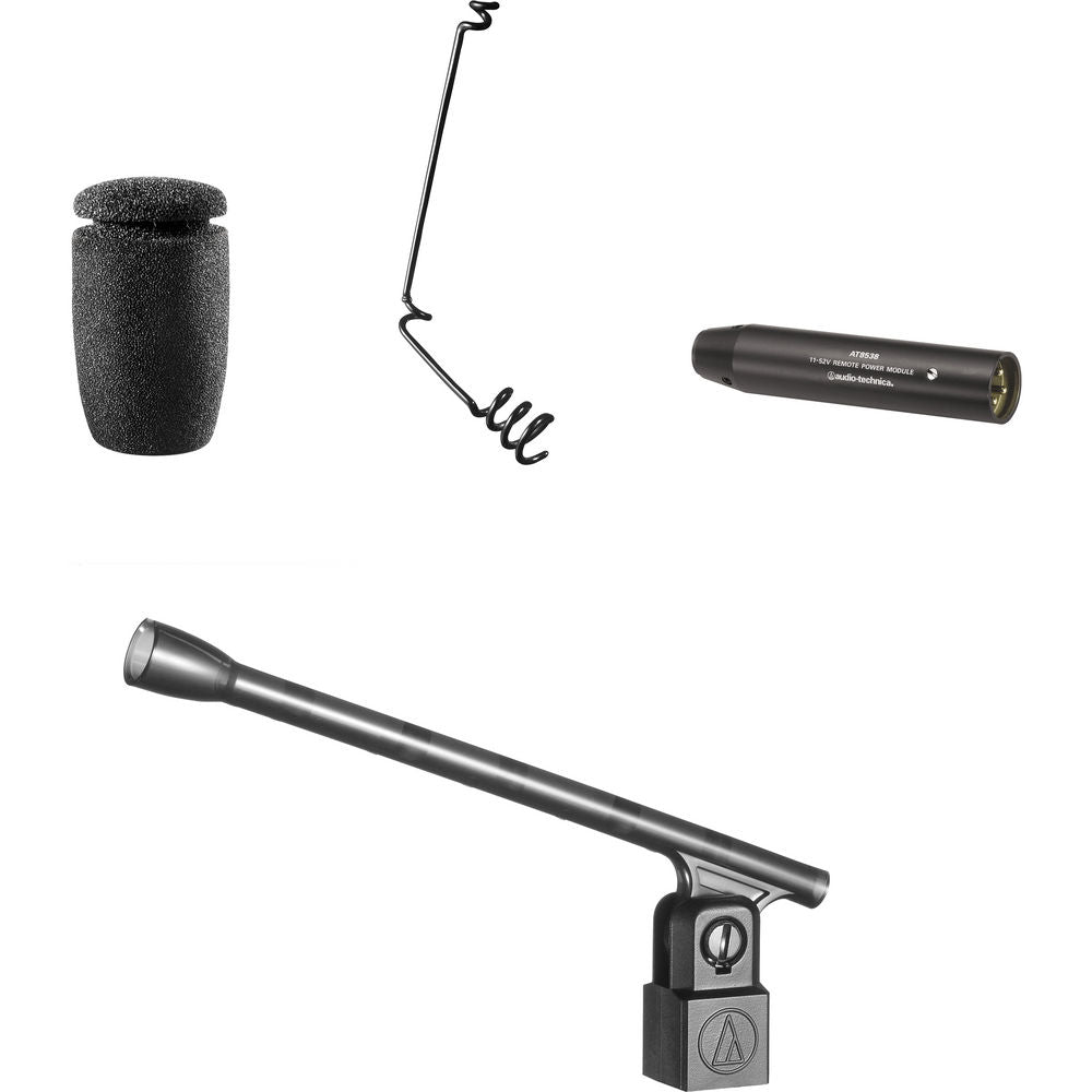 Audio-Technica U853R Miniature Cardioid Condenser Hanging Microphone (Phantom Power Only)
