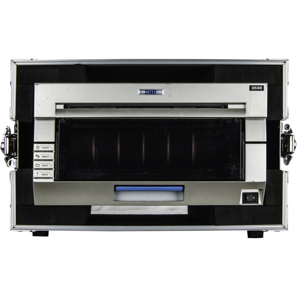 Odyssey FRDNPDS40 DNP DS40 & DS80 Photo Booth Printer Case - Black w/ Chrome Trim
