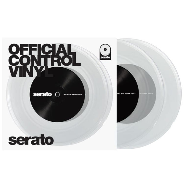 Serato Control Vinyl 12” (Pair) - Clear