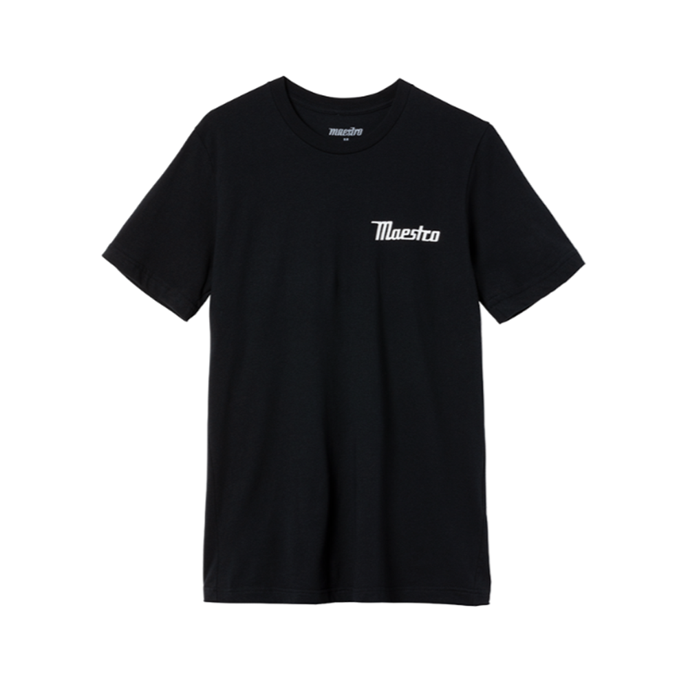 Maestro Logo Tee - Black