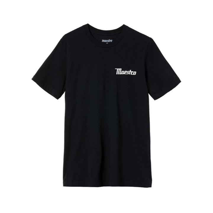 Maestro Logo Tee - Black