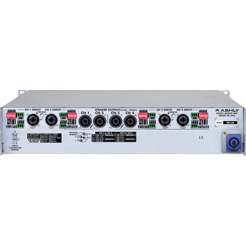 Ashly NX1.54 Programmable Output Power Amplifier