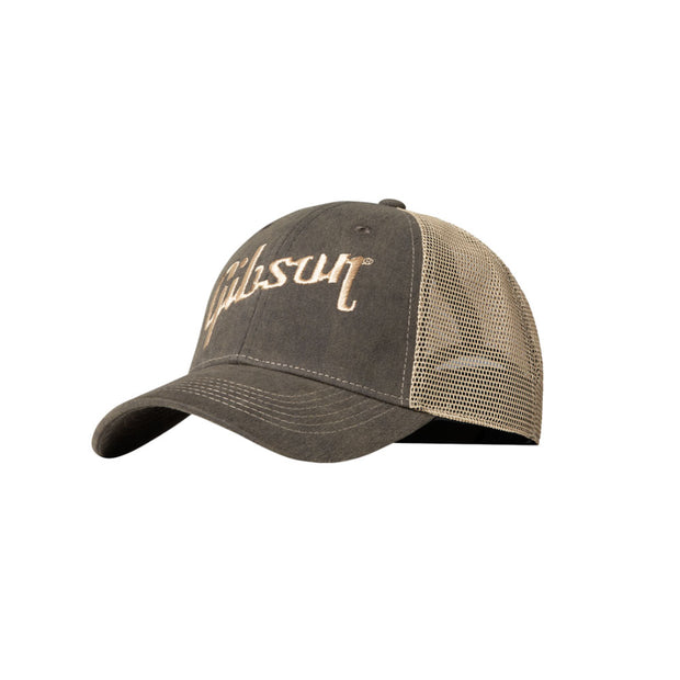 Gibson Faded Denim Snapback Hat - One size fits all