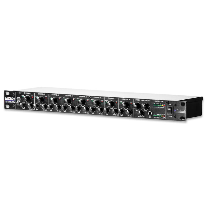 ART 8 CH STEREO RACK MOUNT MIXER