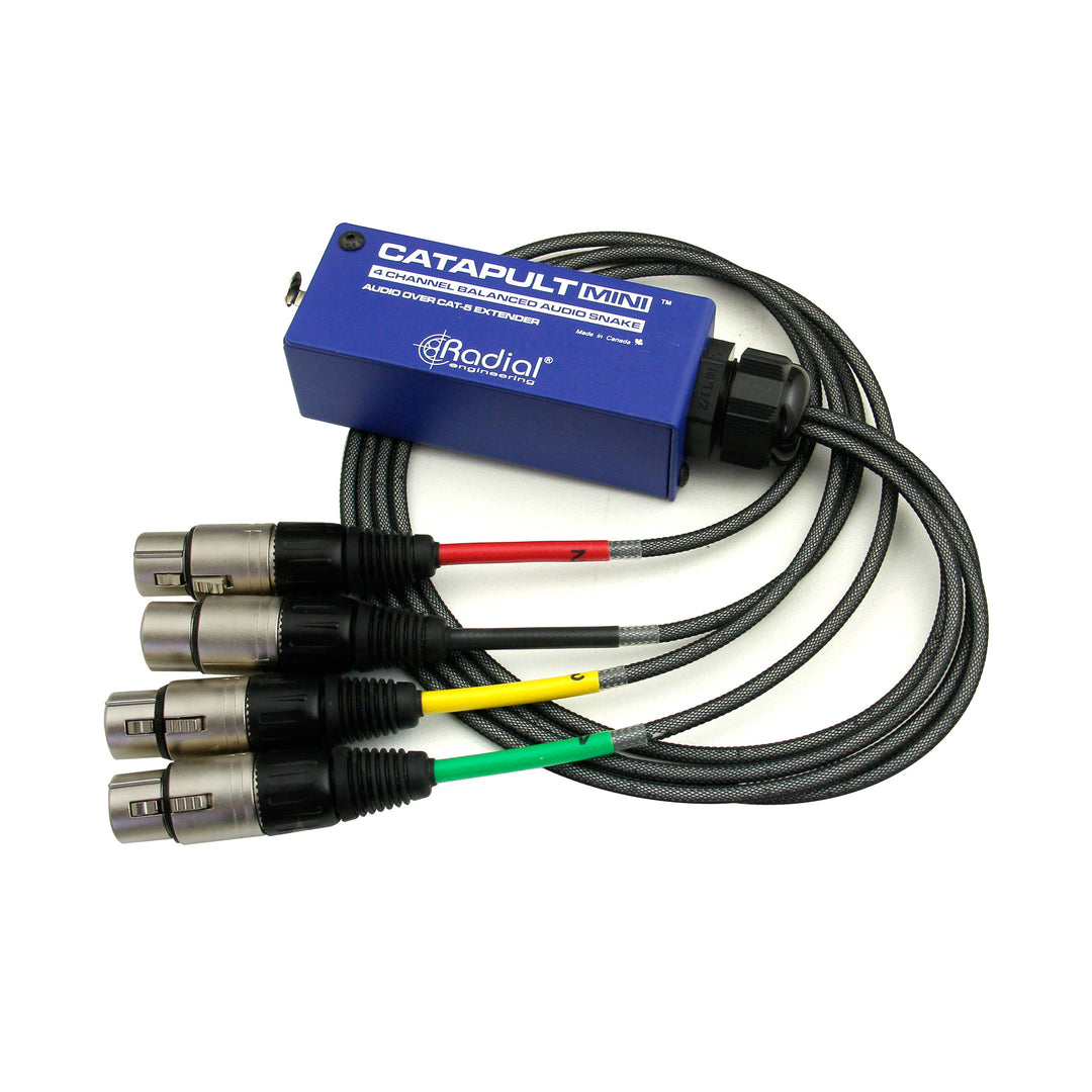 Radial Catapult Mini TX 4-Channel Cat 5 Audio Snake