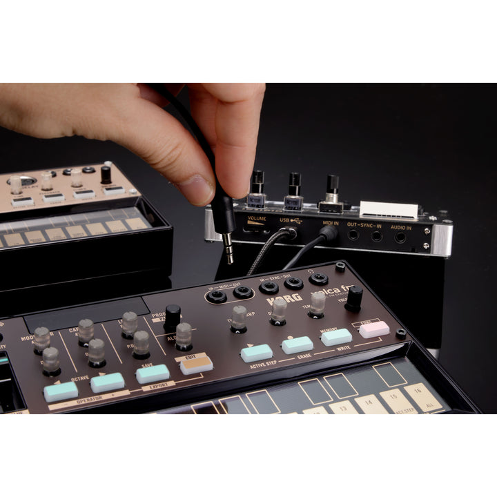 Korg Digital FM synthesizer with 16 Step-Seq,6 voices,Built in Speaker,6 operators,32 algorithms