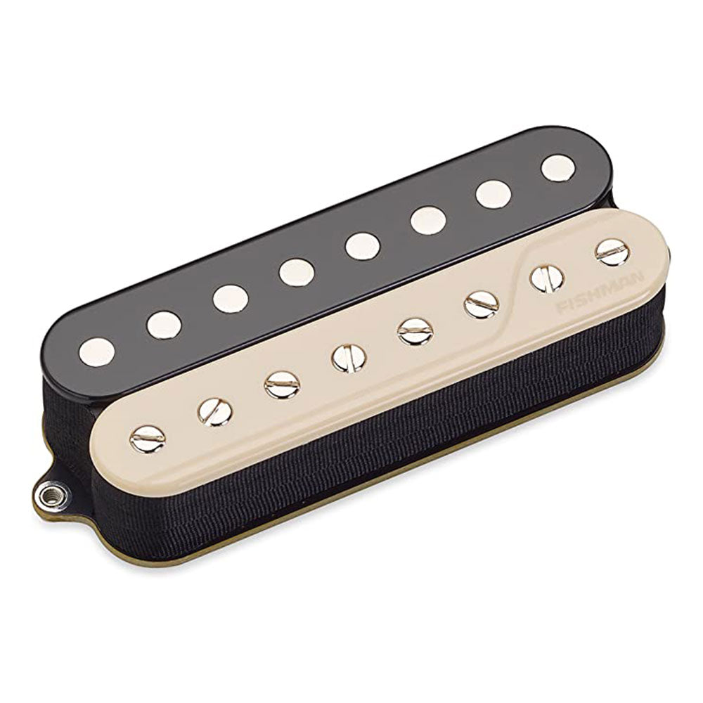 Fishman PRF-CO8-BZ1 Fluence Classic Humbucker 8-String  Pickup (Zebra) Single Bridge