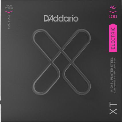 D'Addario XTB45100 Set Bass XT NKL 45-100 Long