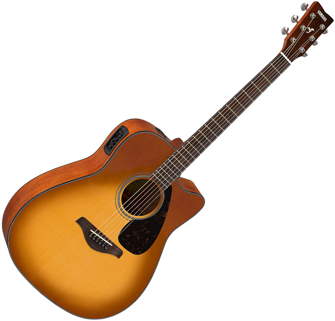 Yamaha FGX800C Acoustic-Electric Guitar - Sand Burst