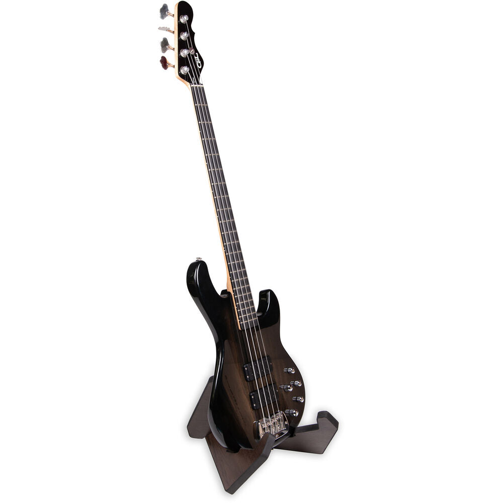 Gator Frameworks Elite Series Guitar X Style Stand - Dark Walnut Brown