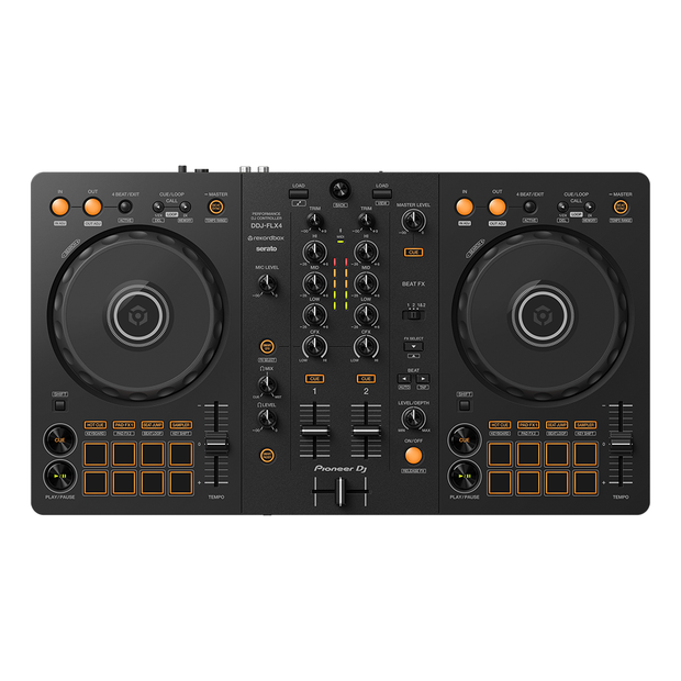 Pioneer DJ - DDJ-FLX4 2-channel DJ controller for multiple DJ 