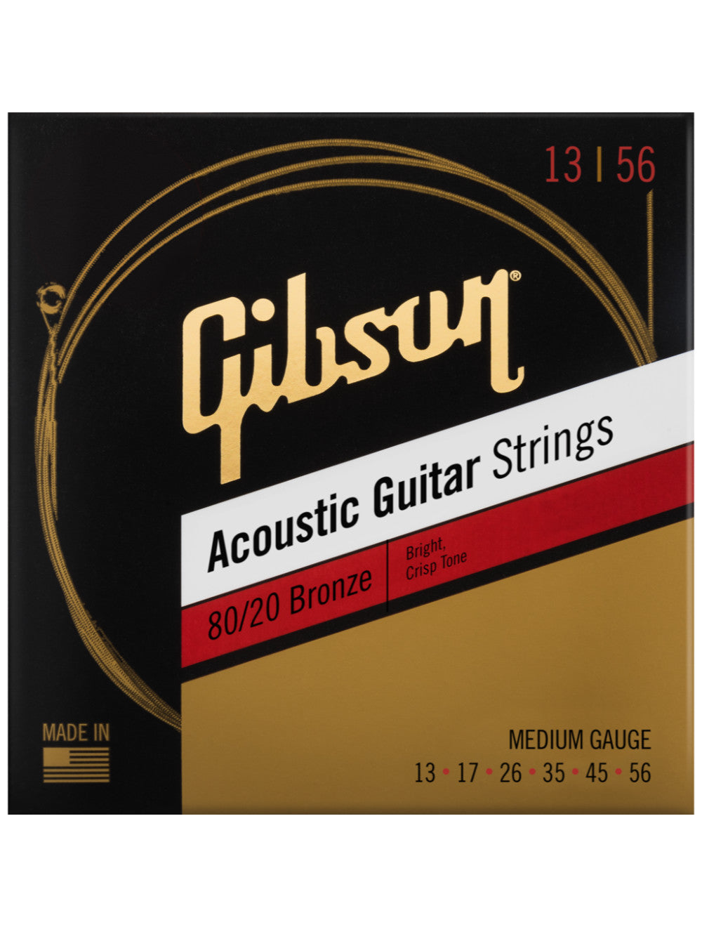 GIBSON 80/20 BRONZE STRING-13-56