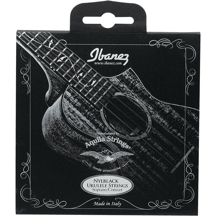 Ibanez NBUKS4 Black Nylon manufactured by Aquila Strings